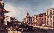 MARIESCHI, Michele View of the Rio di Cannareggio gs France oil painting reproduction